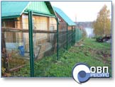 3D забор для частного дома