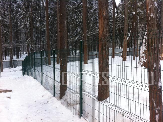 Ограждение Fensys, общежитие ПНИПУ Ограждение Fensys, общежитие ПНИПУ
